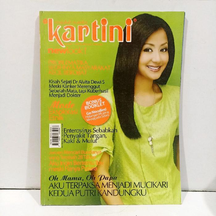Majalah wanita Kartini : Edisi No. 2267 April 2010 - Aku terpaksa menjadi mucikari kedua putri kandu