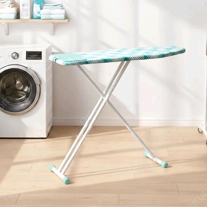 Stora Meja Setrika Lipat Uk 91 x 30 cm dengan Lapisan Busa Tebal & Rangka Besi Berkualitas Dilengkap