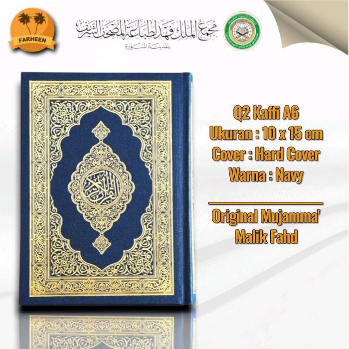 Mushaf Madinah Asli Cetakan Madinah Al-Quran Madinah Malik Fahd - Q2 10x15