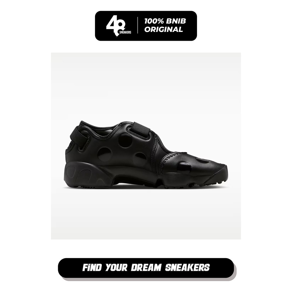 Sepatu Sneakers Wanita Nike Air Rift Polkadot Black (IR1226-002) Original