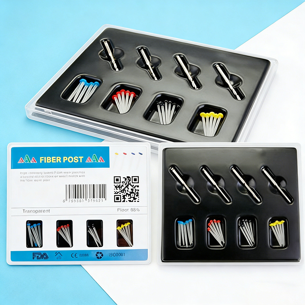 Dental Fiber Post Drills Kit Pasak Serat Gigi Fiber Post Gigi Dental Resin Root Canal Restorative Ma