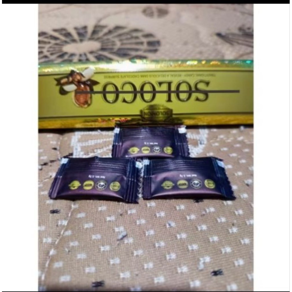 100% ASLI solocoo import cokelat 12aja