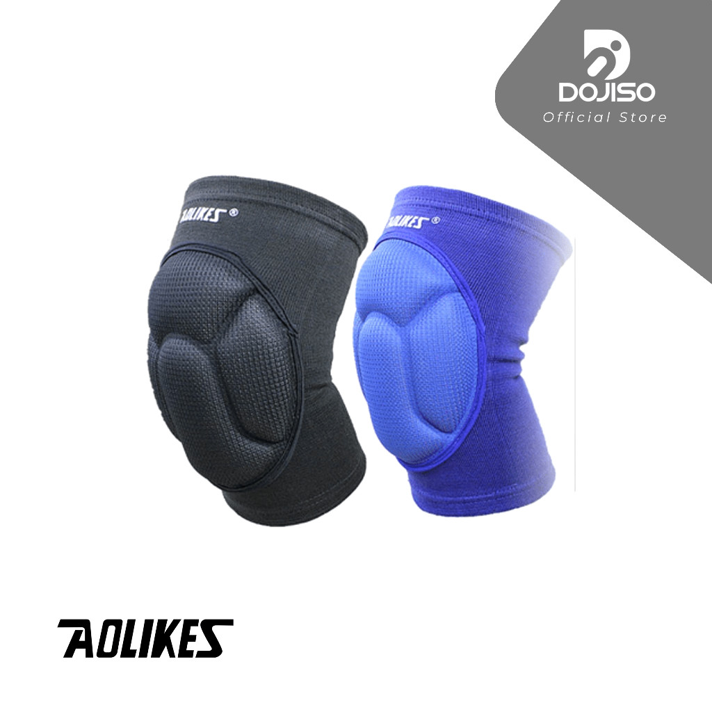 Knee Pad Aolikes A-0217 1PCS ORIGINAL Pelindung Lutut Deker Lutut Kneepad Futsal Voli Badminton
