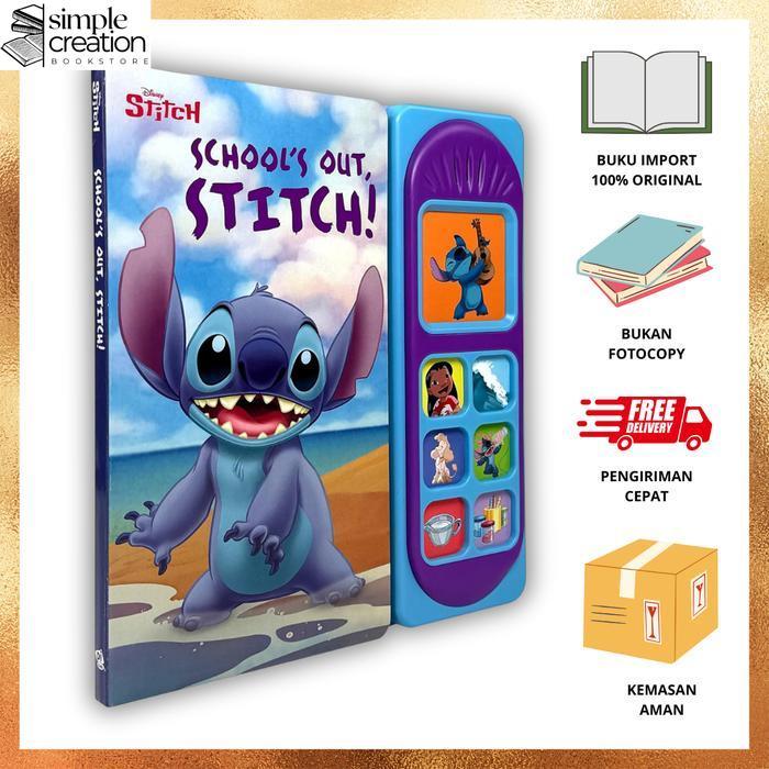 Buku Import LITTLE SOUND BOOK DISNEY STITCH | 9798384600022