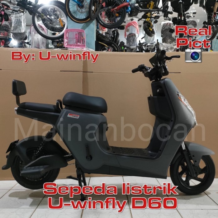 SEPEDA LISTRIK U-WINFLY D60 BY: U-WINFLY TERMURAH