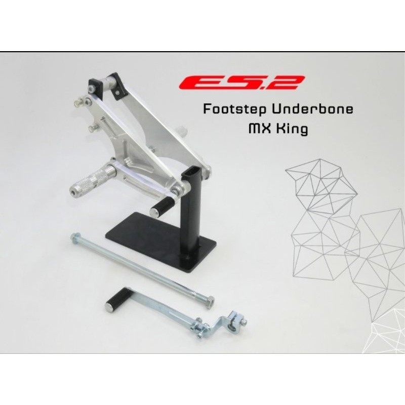 es2 footstep underbone mx king bebek universal 150 mxking mx new 135 satria fu karbu es2 roadrace pn
