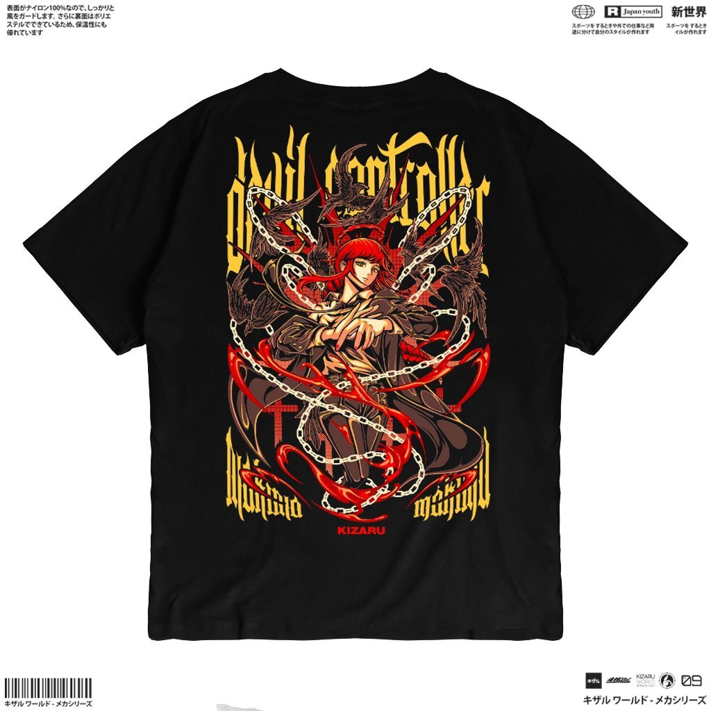 KIZARU T-Shirt | Kaos Anime | MAKIMA