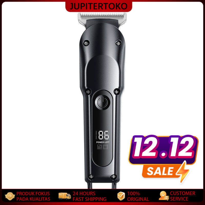 Original KEMEI 809A Alat Cukur Rambut Kemei KM 809A Mesin Cukur Cordless HAIR CLIPPER TRIMMER