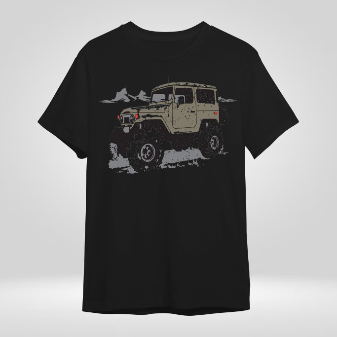 Haoshoku Kaos - Kaos Pria - Baju - Baju Kaos Pria - Kaos Distro Pria Original - Jeep BL5 106