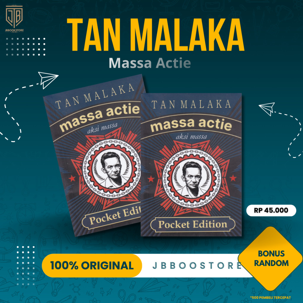 TAN MALAKA MASSA ACTIE (AKSI MASSA) POCKET EDITION - Tan Malaka - Bukit