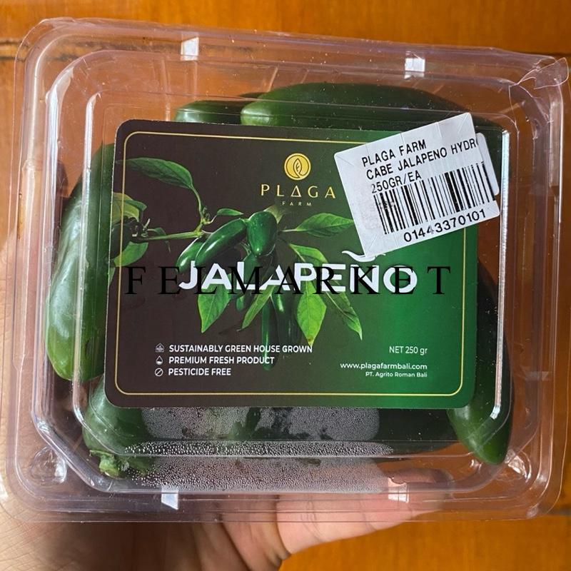 Cabe Jalapeno Fresh / Cabe Jalapenon / 250 gr