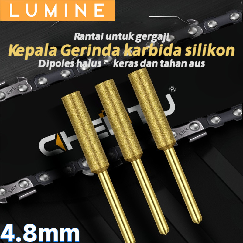 Kepala pengasah rantai listrik, kikir rantai gergaji, kikir gergaji listrik, alat pengasah gigi gerg