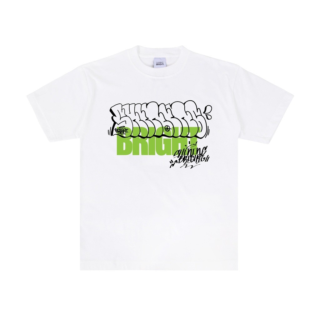 Shining Bright Kaos Throw Bright - Putih