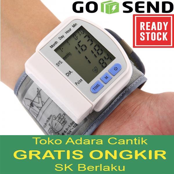 TensiMeter Digital Tensi Meter Digital Alat Ukur Tekanan Darah Tangan - DENGAN BATTERY TERLARIS