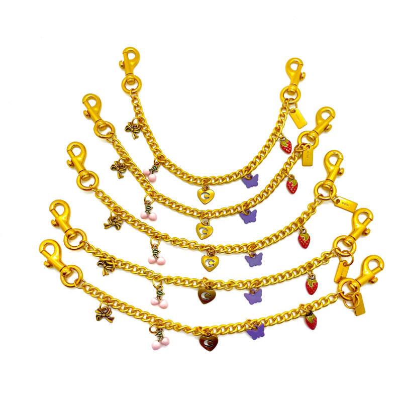 CCH Rantai Tas Logam Premium - Aksesoris Tali Tas Bahu & Selempang Wanita, Rantai Pengganti Tas/Purs