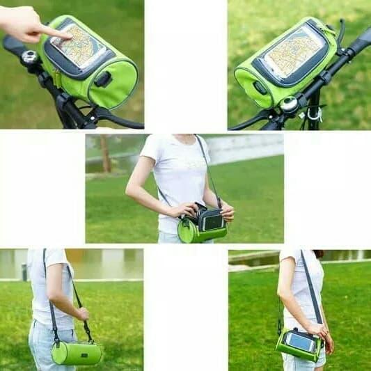 tas setang sepeda gps, hp