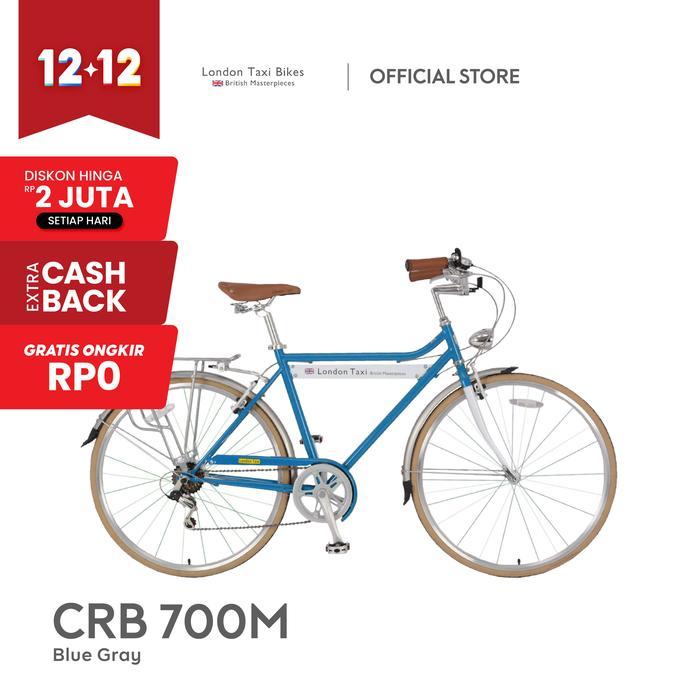 Jefferys - Sepeda Ontel London Taxi CRB 700M - Blue Gray