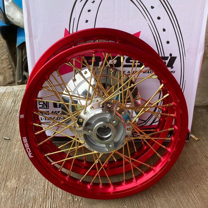 Velg mio j,fino 125,mio m3,mio s,mio z,mio 125,mio soul gt 125 rimg v Rossi uk 140/160x - Merah jari