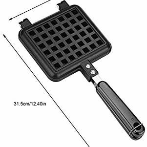 WAFFLE MAKER/CROFFLE MAKER/CETAKAN WAFFLE MANUAL TANPA LISTRIK - SINGLE
