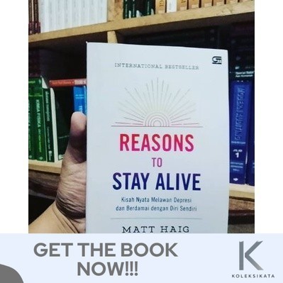 Buku REASONS TO STAY ALIVE by Matt Haig