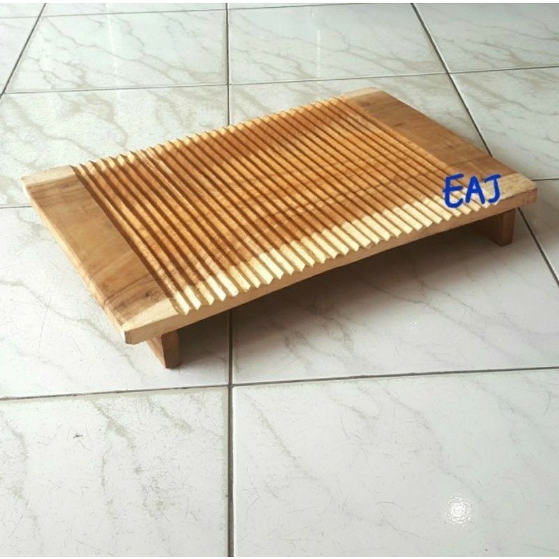 Papan Cuci Baju Kayu Ukuran Besar Papan Gilesan Baju Cuci Papan Untuk Cuci Baju