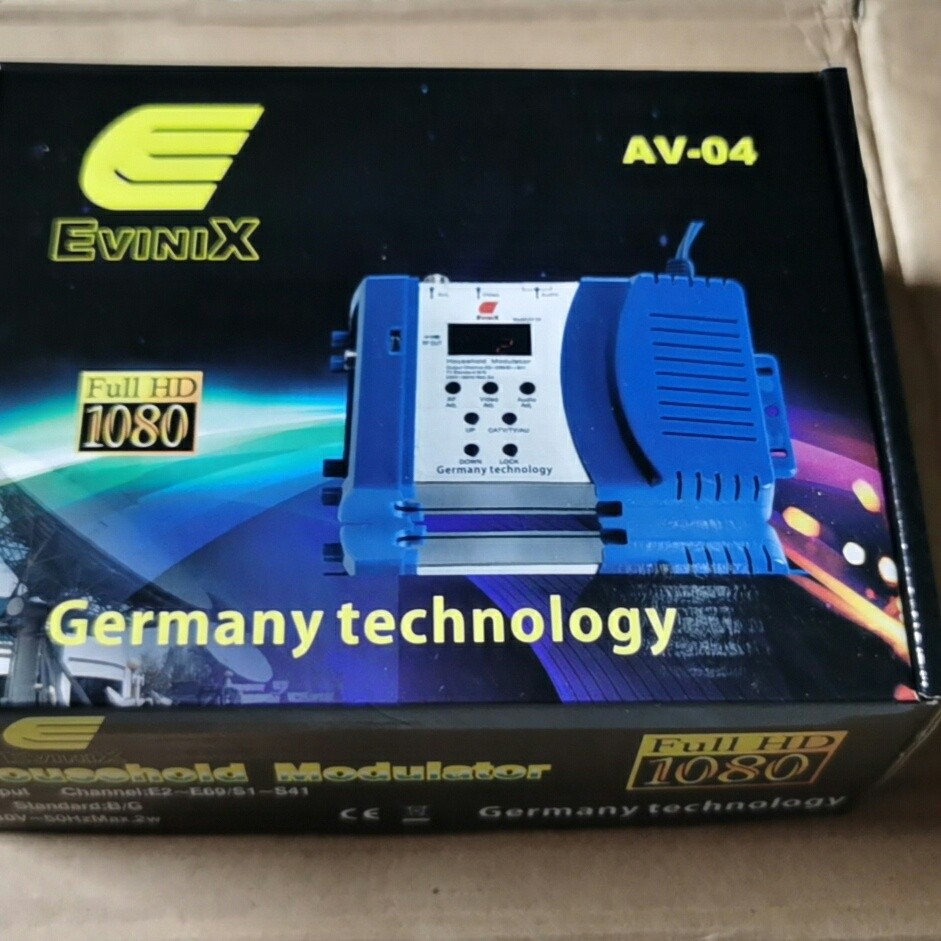 RF modulator skyview evinix av04