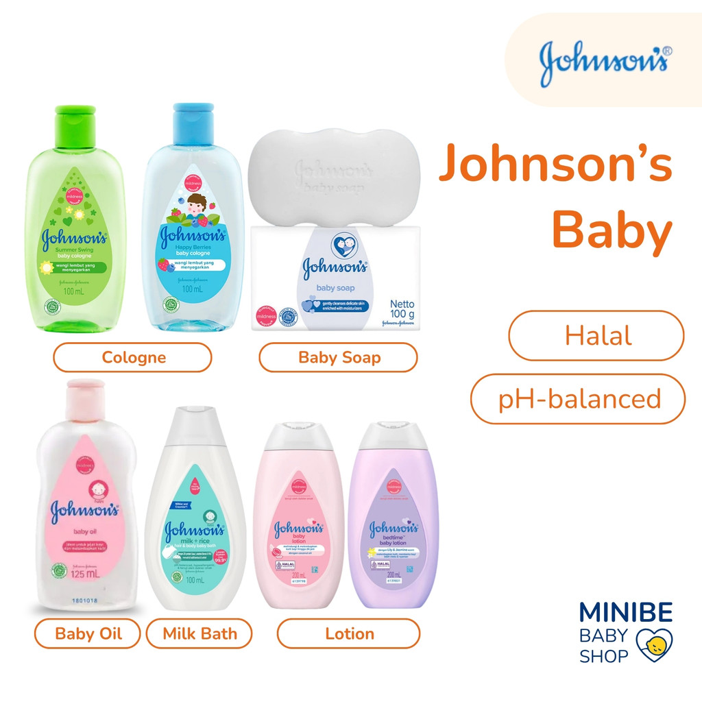 Johnson's Cologne / Baby Soap / Baby Oil / Hair & Body Bath / Body Lotion