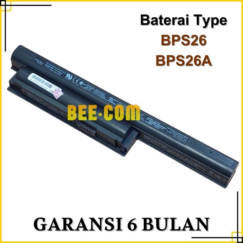Baterai Laptop Sony Vaio VGP-BPS26 VGP-Bps26, VGP-BPS26A, Bps 26 -BEE