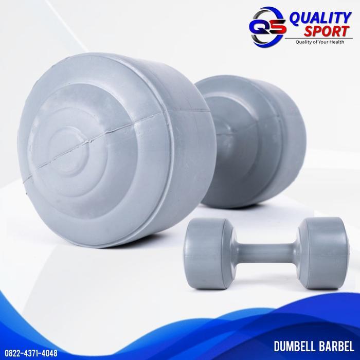 dumbel / barbel plastik 10kg