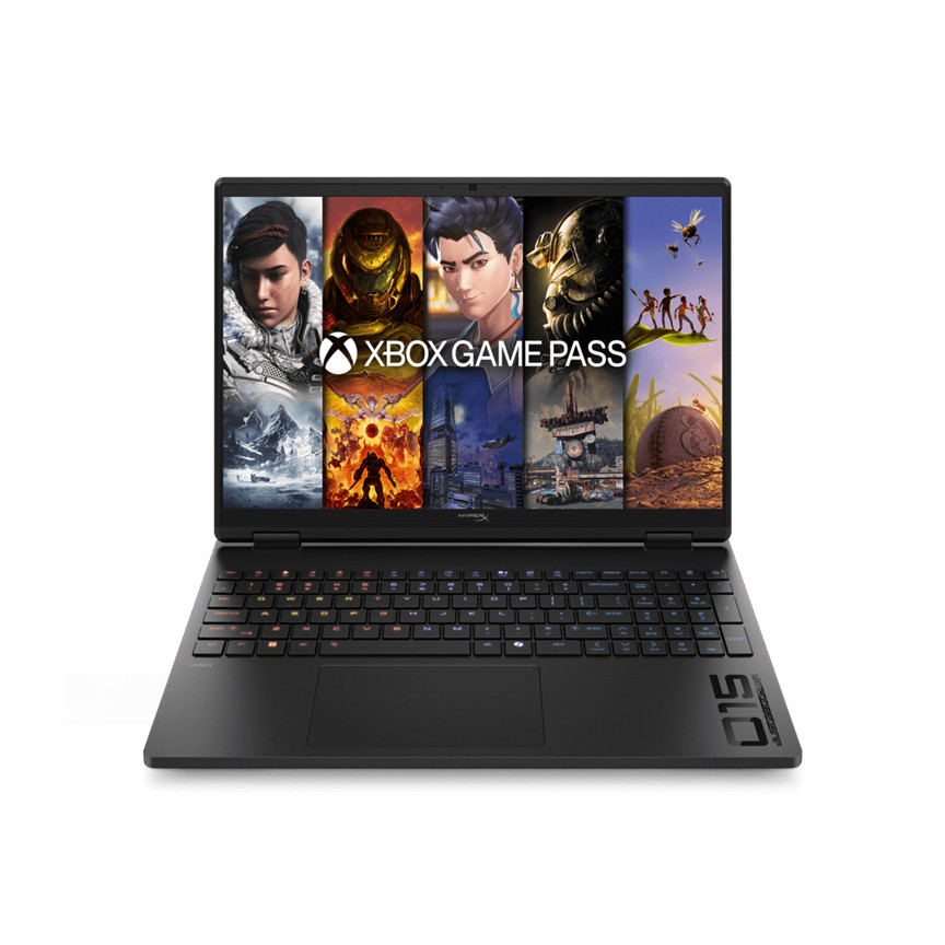 HP HYPERX OMEN 15 CORE I5 14450HX RTX5050 8GB - RAM 32GB 1TB W11+OHS 15.3WQXGA 180HZ 100SRGB -GA0555