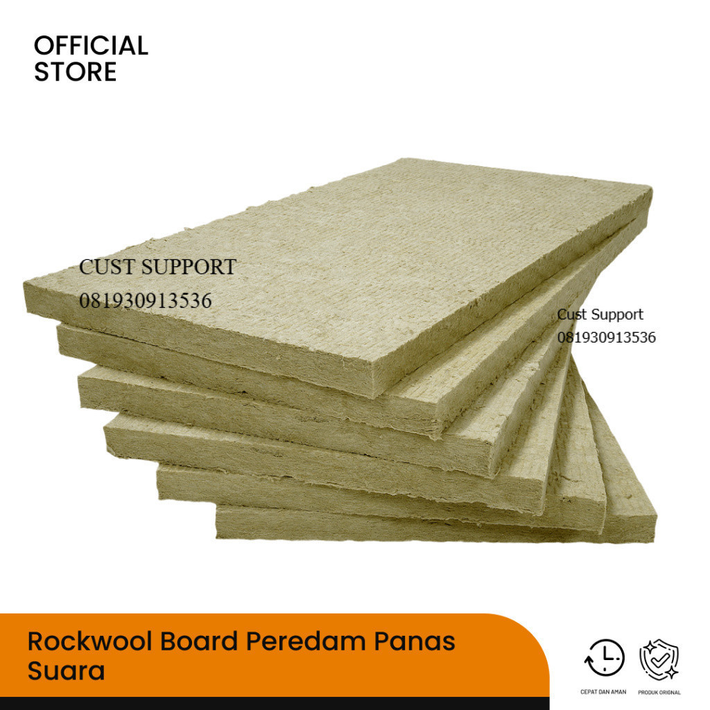 Rockwool Board Peredam Panas Suara