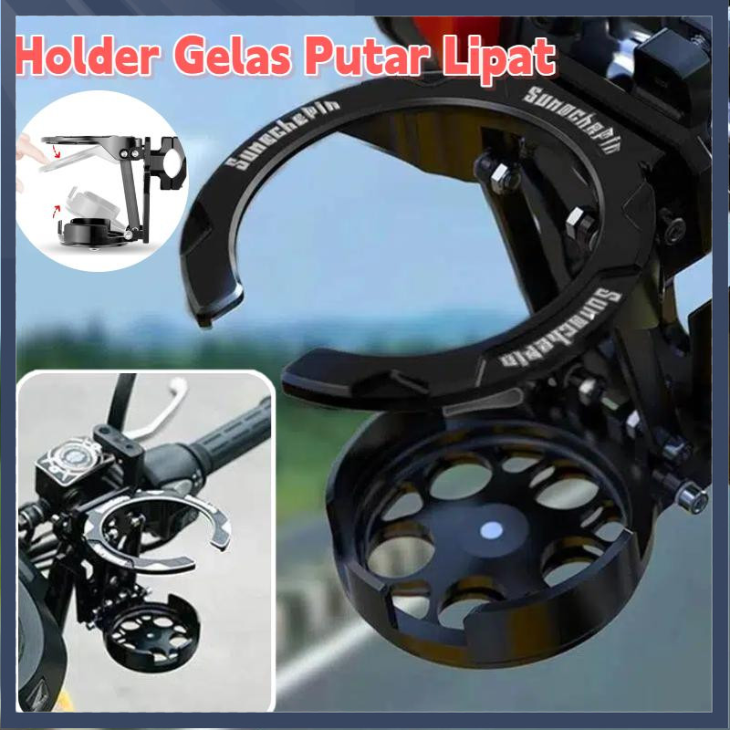 [COD]Tempat Botol Minum Motor Stang Dan Spion/tempat Botol Minum Motor/tempat Minum Sepeda Gunung/ho