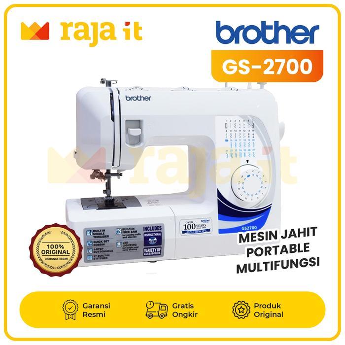 BROTHER Mesin Jahit GS2700 GS 2700 Portable Multifungsi