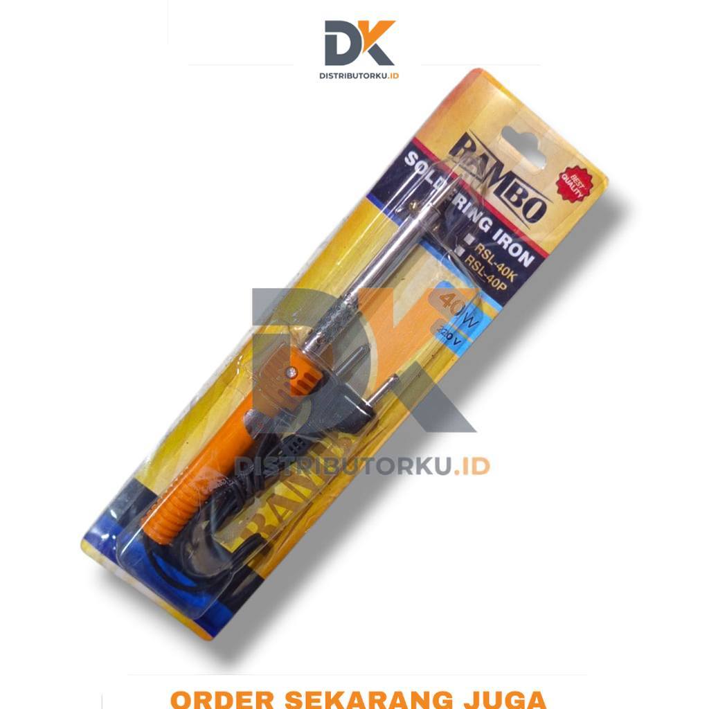 SOLDER MERK RAMBO GAGANG PLASTIK (DISTRIBUTORKU.ID)