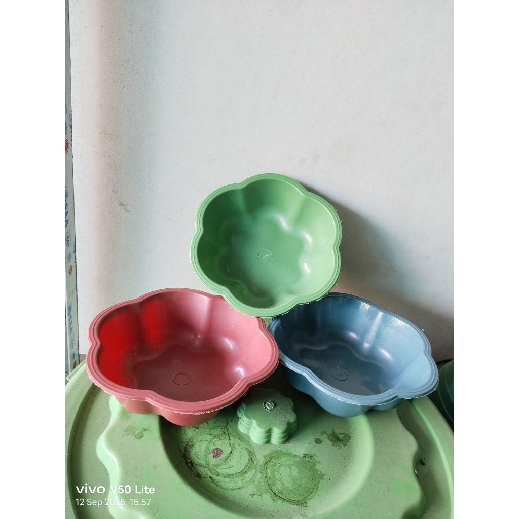 Basin Mawar Kenduri-Baskom Plastik-Baskom- Berkat-Baskom Hajatan-Waskom Mawar ( PAKET HEMAT 48 PCS) 