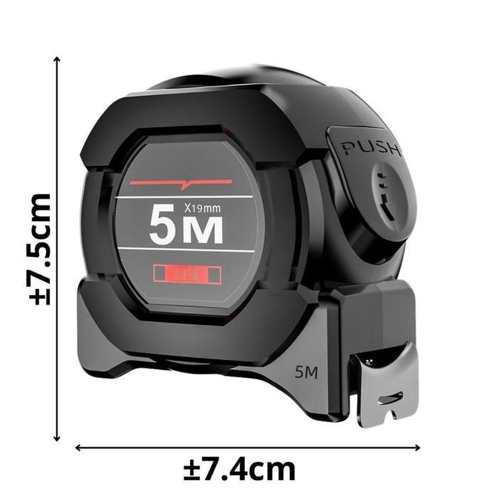 AFL METERAN NEON 5 METER ALAT UKUR BERTEKNOLOGI BAJA PRESISI & ANTI KARAT - Gambar 3