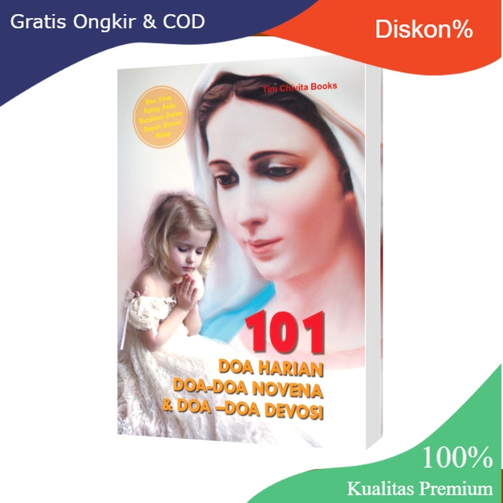 Diskon 1.1 BUKU 101 DOA HARIAN NOVENA & DEVOSI / BUKU DOA KATOLIK / BUKU DOA ROSARIO / BUKU DOA NOVE