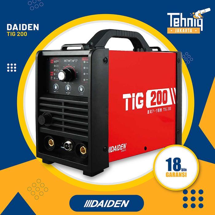 Daiden TIG 200 Pulse Mesin Las Argon / Mesin Las Listrik Stainless Alumunium DAIDEN TIG 200 PULSE Tr