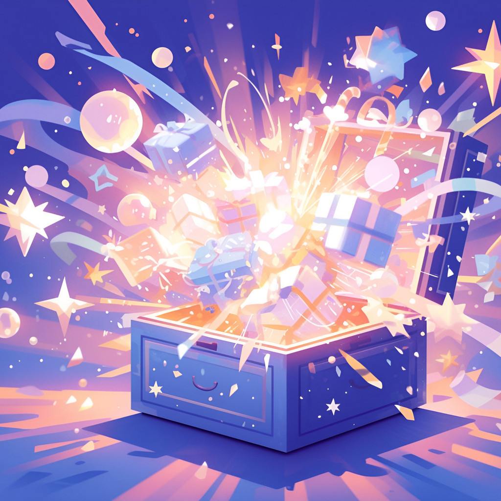 Kotak Blind Box Lucu / Blind Box Lucu / Mystery Box Random Stuff / Kotak Misteri / Blind Box Misteri