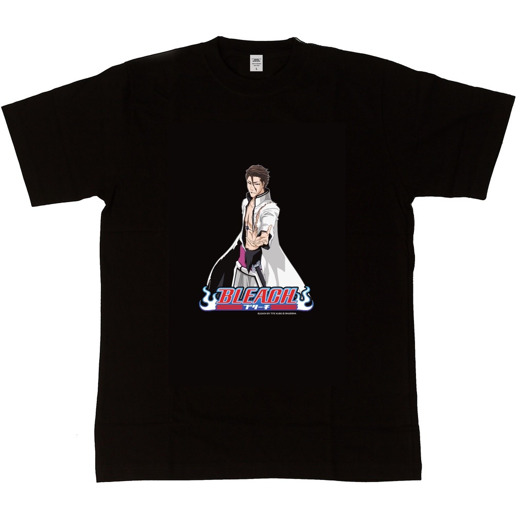 Animood - Tshirt Aizen Sosuke Bleach T-shirt Pria