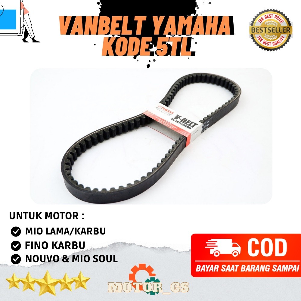 ori Van Belt / STRENG MIO LAMA , Mio Sporty , Mio Smile , Mio Soul , Fino Karbu  5TL -E7641-00 origi