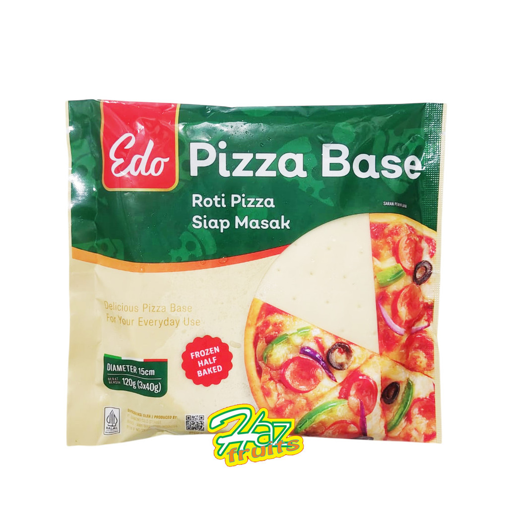 Edo Pizza Base Frozen / Roti Pizza Siap Masak 120 gram