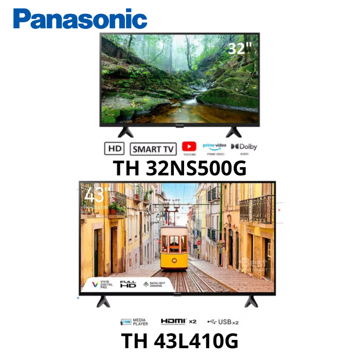 TV LED Panasonic Digital 32 Inchi Dan 43 Inchi TH 32NS500G/TH 43L410G