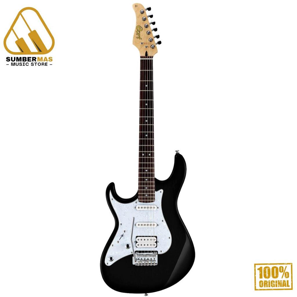 Cort G250 LH-BK Left Handed Electric Guitar, Black | Gitar Kidal Elektrik Original Asli
