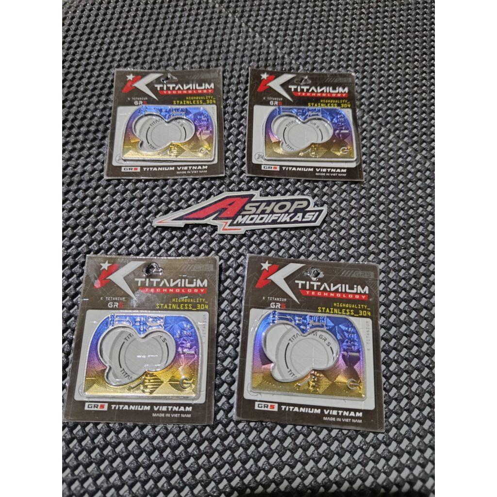 Emblem Kunci Titanium Beat Deluxe Emblem Cover Kunci Titanium Beat Deluxe