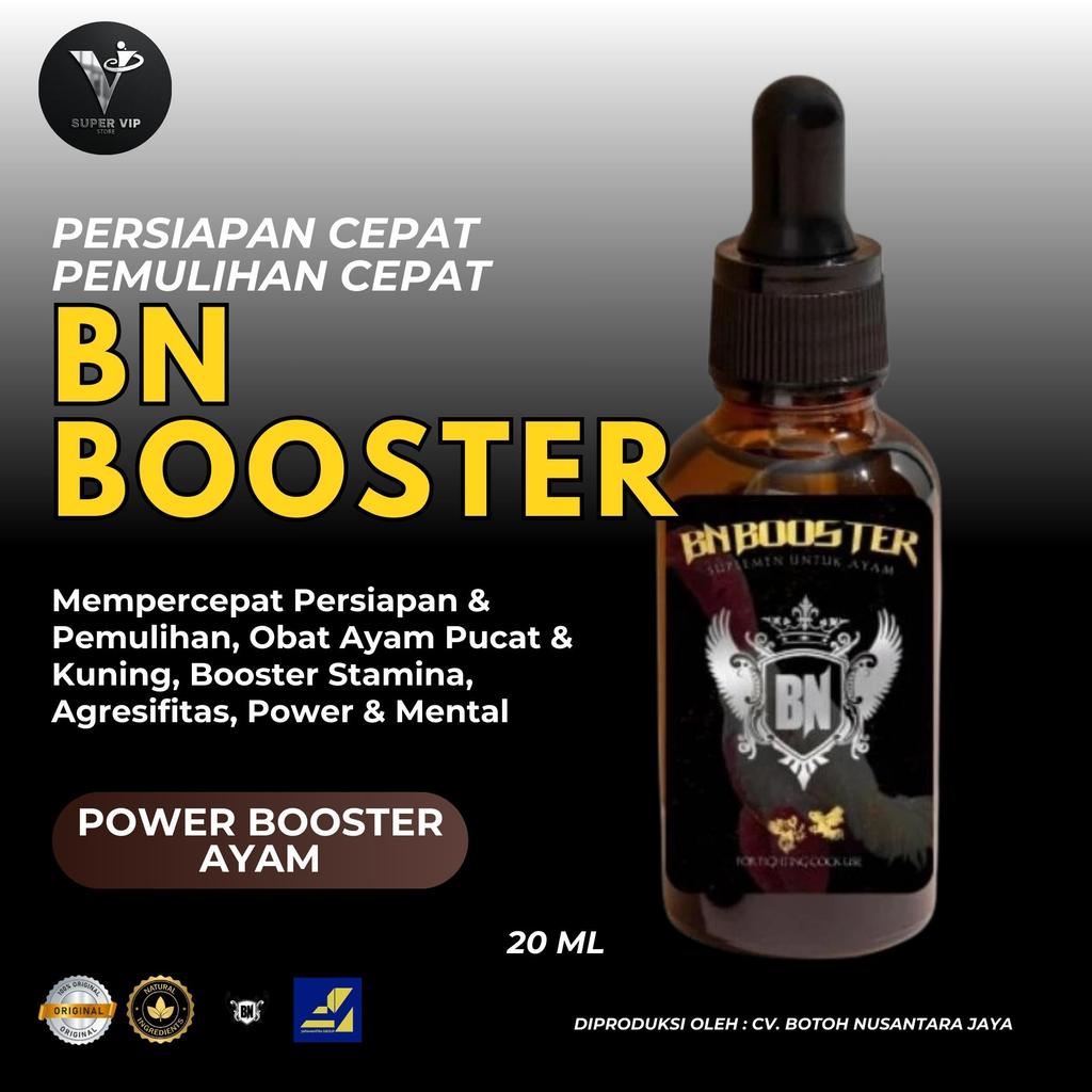 BN BOOSTER – Obat Penyakit Kuning Ayam Pucat & Suplemen Ayam Laga 20 ML Untuk Stamina Pemulihan & Pe