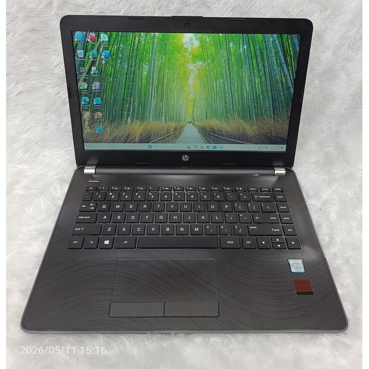 LAPTOP HP 14 BS CORE I5 GEN 7 RAM 8 GB SSD 128 GB Radeon MULUS SIAP PAKAI