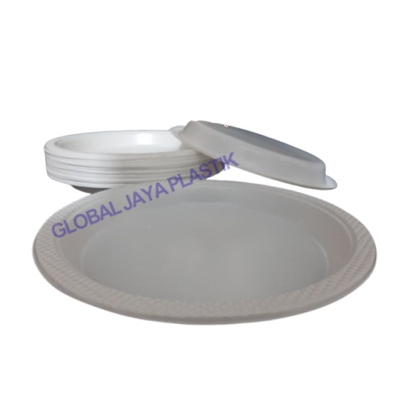 Piring Plastik Putih Ori P 9