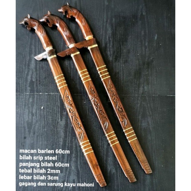 PerkakasSukabumi538 Koleksi Golok Barlen Motif Macan Panjang