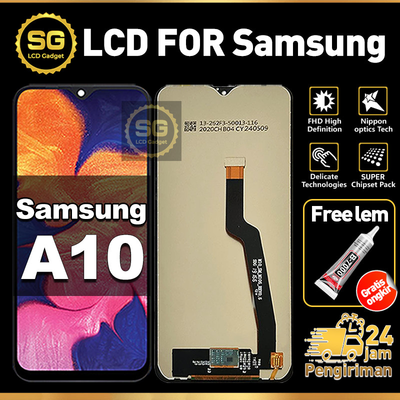 SG LCD Samsung A10 Fullset HP Touchscreen Samsung A10 Free Lem Glass Touch Screen Digitizer COD